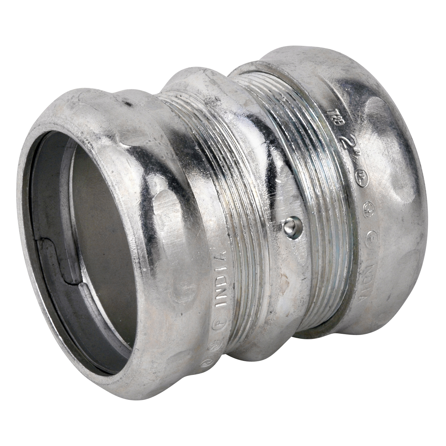Steel City TK116A 2" EMT Compression Coupling, Steel Viking Electric