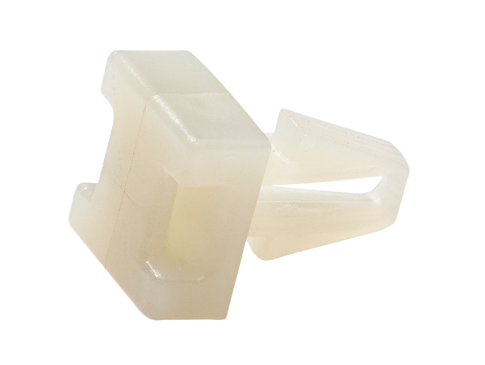Product image for Thomas & Betts TC823-TB .4 x .6 Inch Dimensions 1/4 Inch Mounting Hole Natural Cable Tie Push Mount