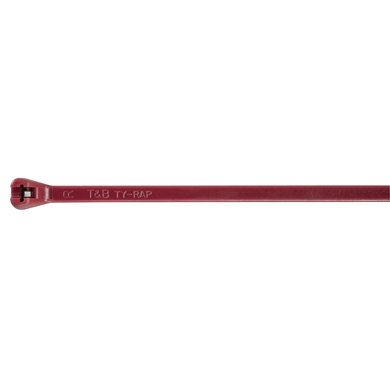 Product image for ABB TYV523M CBL TIE 18LB 4IN MAROON