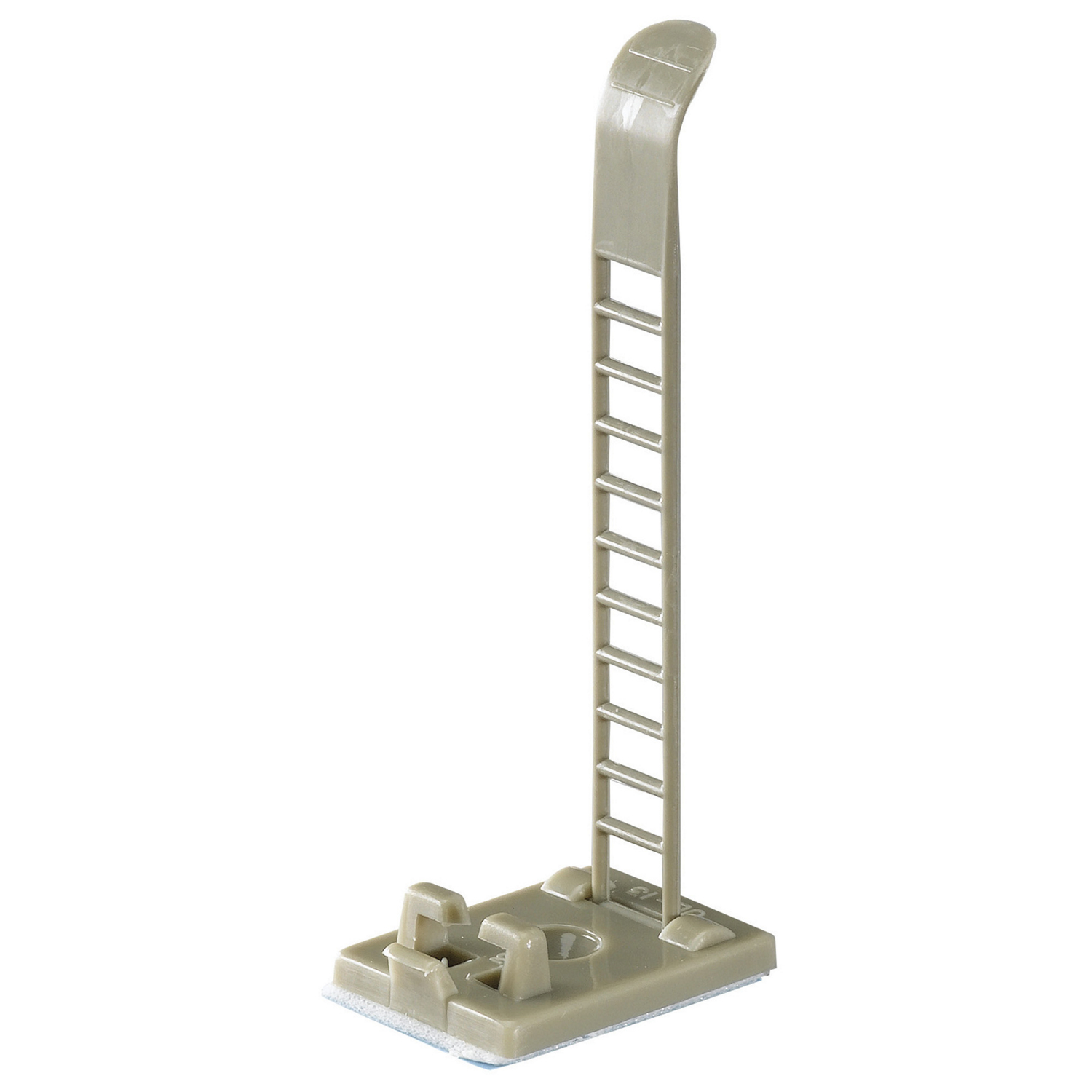 Product image for Thomas & Betts ULNY-018-8-C Adjustable Ladder-Style Cable Clamp, Gray Nylon, 3.12" Length