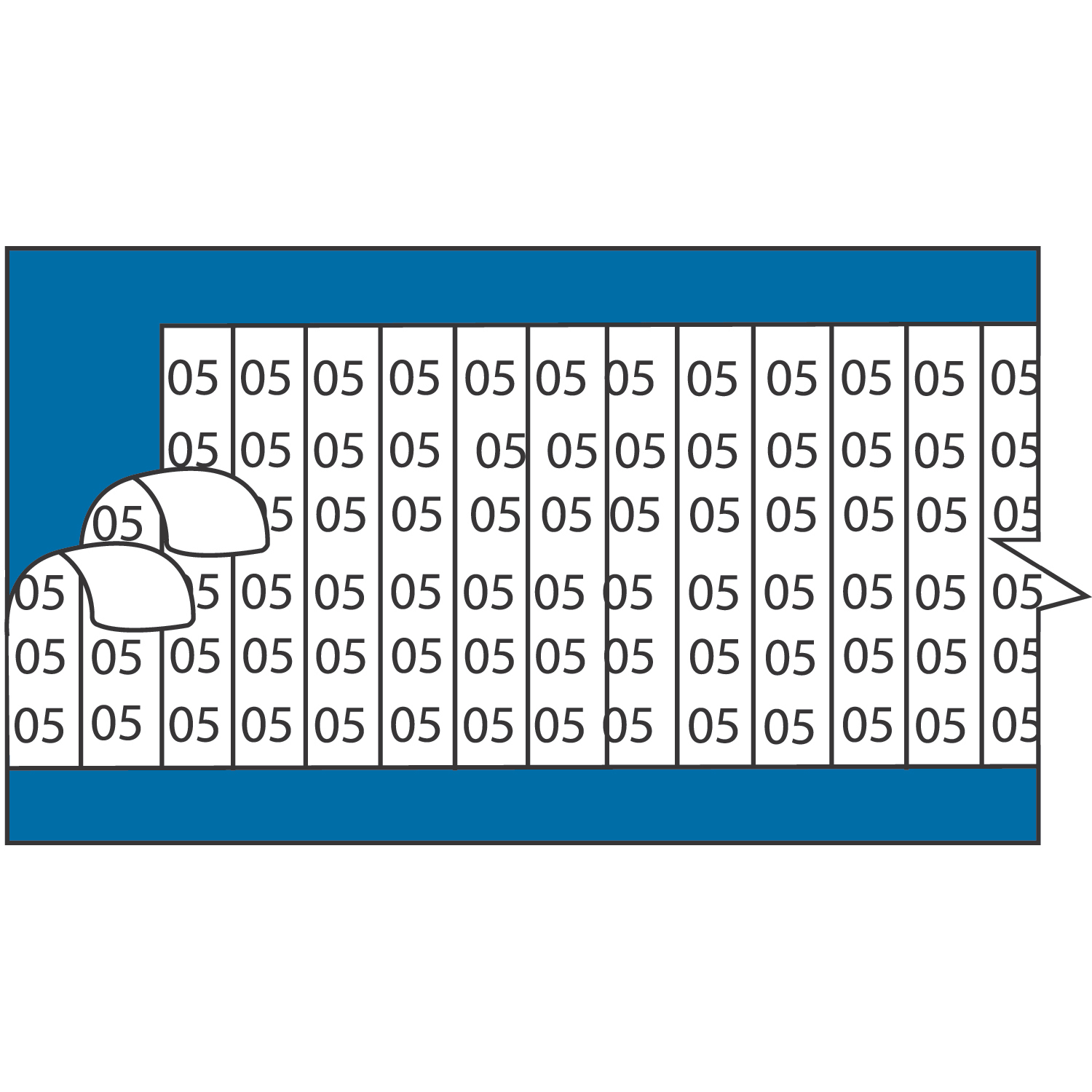 Product image for ABB WC09S WMC-25 CARDS-VNYL CLTH-1-