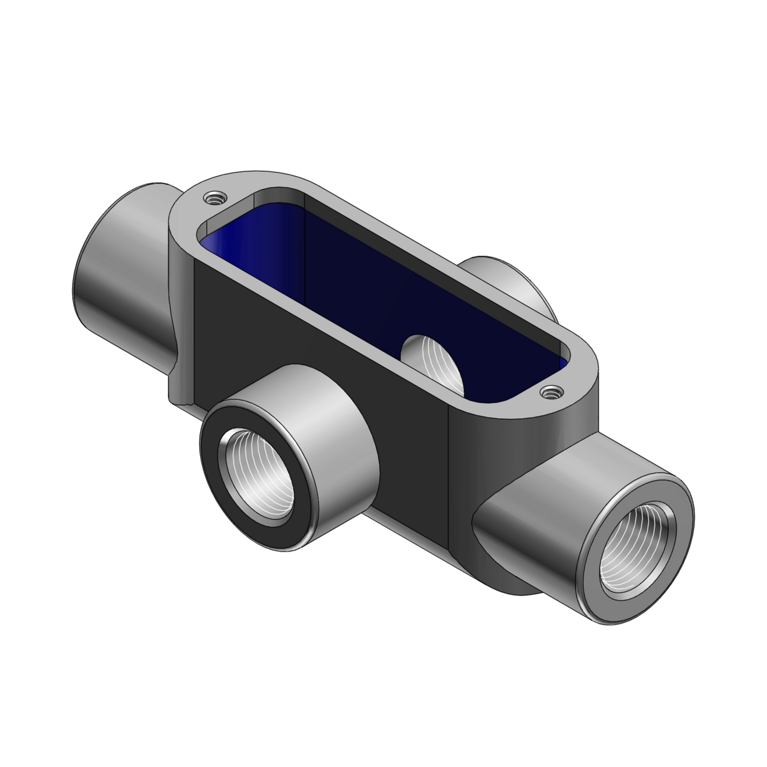 Product image for ABB X50M 1/2IN S35 X COND BODY IRON