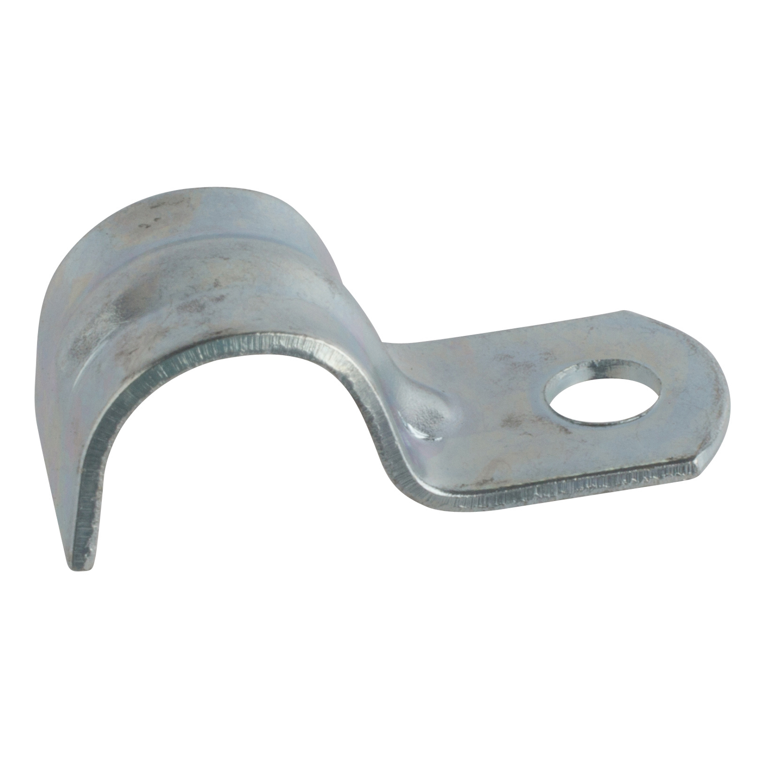 Product image for Steel City HS-402 3/4 Inch Rigid/IMC Malleable 1-Hole Iron Pipe Strap