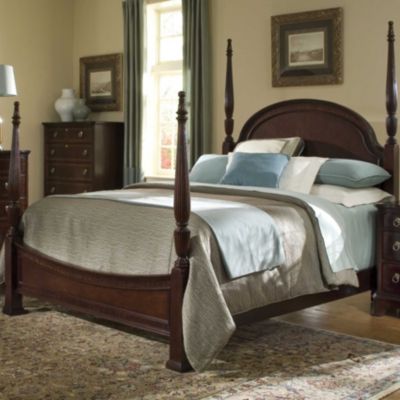 Broyhill Furniture Reviews on Bedroom Furniture   Beds   Broyhill Ferron Court Queen Poster Bed