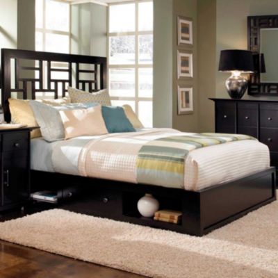  Sheet Sizes Chart on Bedroom Furniture   Beds   Broyhill Perspectives Low Profile Bed