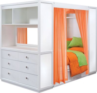 Bedding Mattress on Tween Nick   The Retreat   Loft Bed By Nickelodeon Rooms By Lea