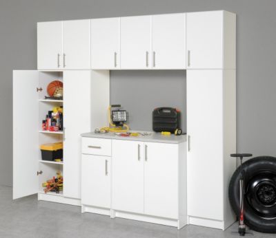 Bedroom Storage Cabinets on Prepac Elite Garage   Laundry Room 32 Inch Storage Cabinet In White
