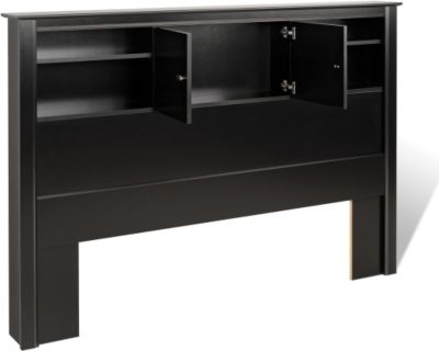 Prepac Kallisto Full Queen Bookcase Headboard With Doors