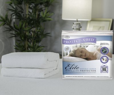 Twin  Mattress Cover on Mattress   Pillow Protectors   Protect A Bed Elite Mattress Protector