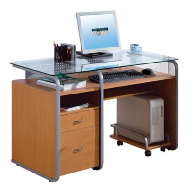 Computer Desks Deals on Home   Desks   Techni Mobili Kieran Computer Workstation Rta 3327