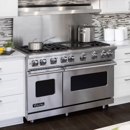 viking range with griddle