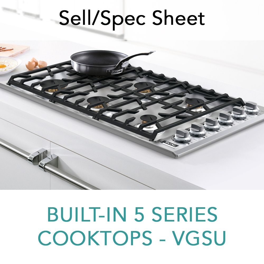 Viking Introduces New Built-In Gas and Electric Cooktops - Viking