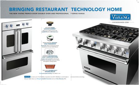 Retail Ad For French Door Double Oven And 7 Series Range Viking