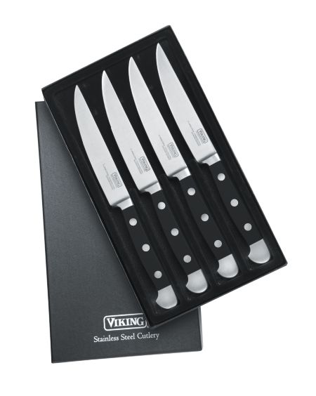 VIKING 4 PC STEAK KNIFE SET – Viking Cooking School