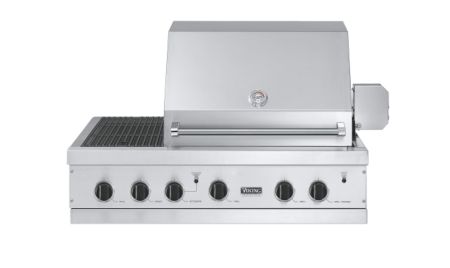 Viking Stainless Steel 4 Burner 1 Griddle VGR-1360- 4GSS Gas Cook Top —  Habitat Roaring Fork