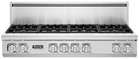 Viking VGRT5488BSS 48 Professional Series Sealed Burner Gas Rangetop