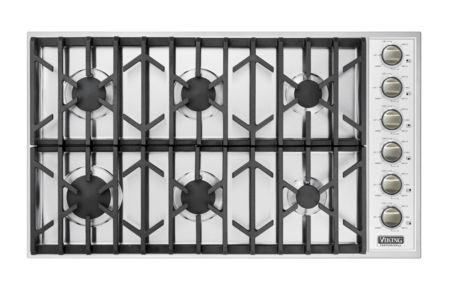 Viking Stainless Steel 4 Burner 1 Griddle VGR-1360- 4GSS Gas Cook Top —  Habitat Roaring Fork