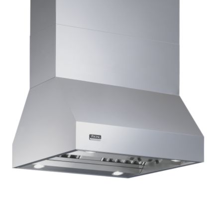 Viking island store range hood