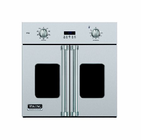 Viking - VSOF7301SS - 30W. French-Door Single Built-In Electric Thermal  Convection Oven-Stainless-VSOF7301SS