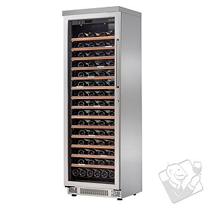 EuroCave Performance 259 Wine Cellar (1-Temp) (All Clad Stainless Steel - Left Hinged Glass Door)