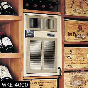 Breezaire WKE-4000 Wine Cellar Cooling Unit (Max Room Size = 1000 cu ft)