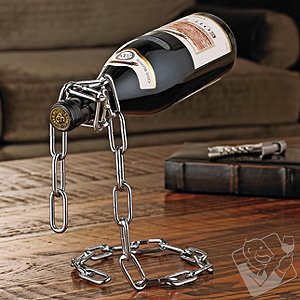 Magic Chain Wine Bottle Holder