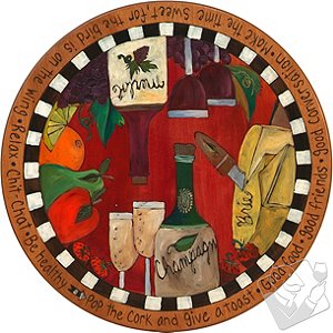 Handpainted Lazy Susan