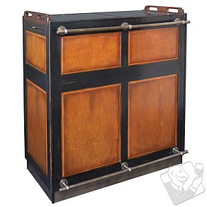 Casablanca Bar (Wood with Black Trim) Casablanca Bar (Wood with Black Trim)