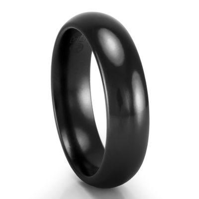 Black Titanium Comfort Fit Band