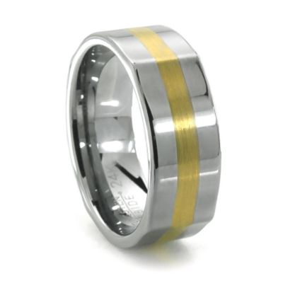 PIAZZA Tungsten Wedding Band