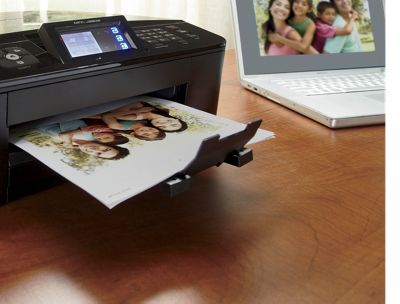 Brother - Impresora color, fax, copiadora, esc�ner inal�mbricos