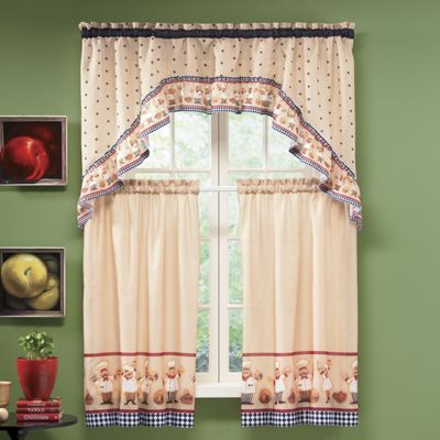 3-Piece Cucina Window Set