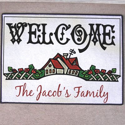 Alfombra Welcome House