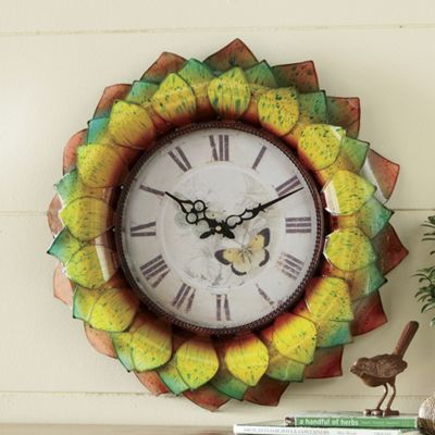 Sunflower Clock