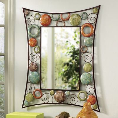 Abstract Circles Mirror