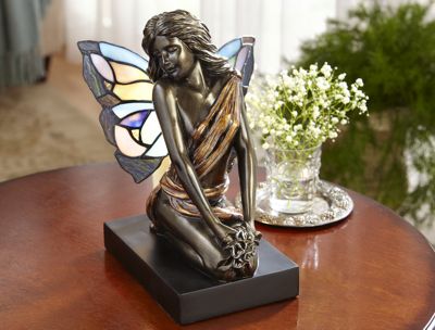 Ariel Stained Glass Accent Lamp
