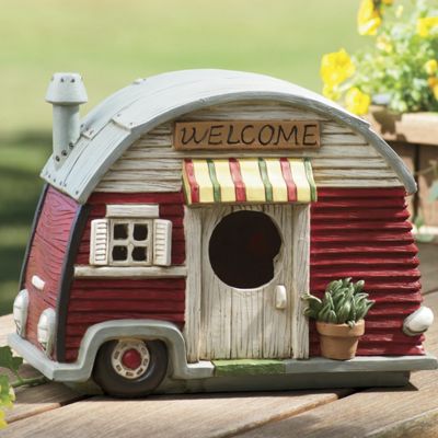 Casita rodante p/aves