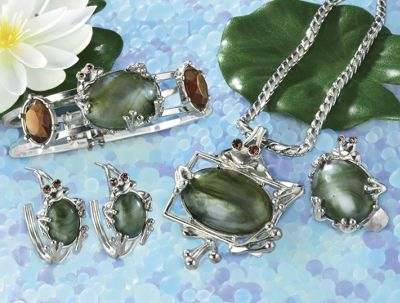 Joyas, dise�o de ranas