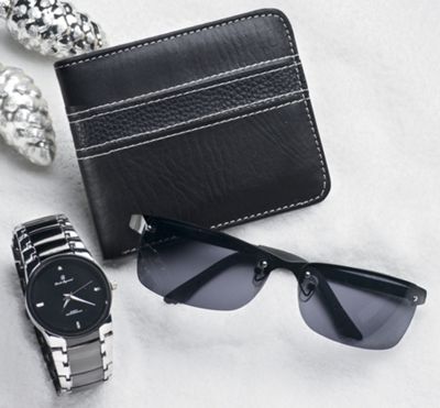 Watch Wallet Sunglasses Set