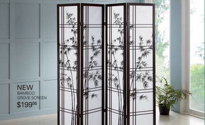 Bamboo Grove Screen