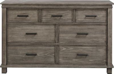 Glacier Bay Greystone 7 Drawer Dresser Art Van