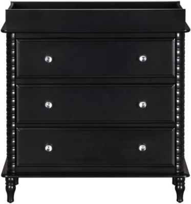 Linden Black Changing Table Art Van