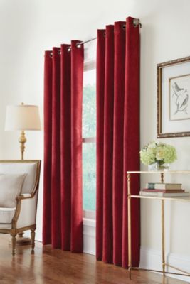 Navar Grommet Top Burgundy 54x84 Art Van Home