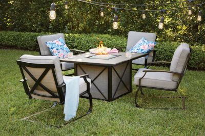 Sonoma 5 Piece Firepit Set Art Van