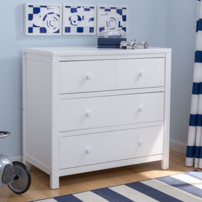 Delta 3 Drawer Dresser White Art Van