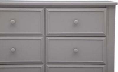 Delta 6 Drawer Dresser Grey Art Van