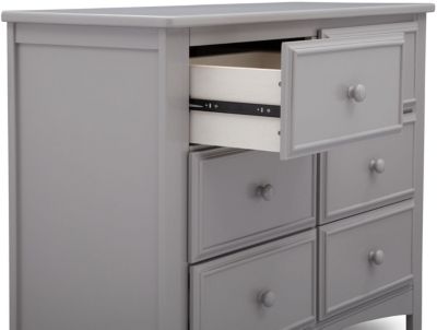 Delta 6 Drawer Dresser Grey Art Van