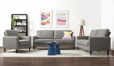 Houlihan Grey Sectional Sofa Art Van Home