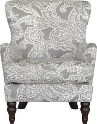 Omni Paisley Accent Chair Art Van