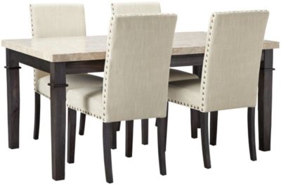 Fillmore 5 Piece Upholstered Dining Set